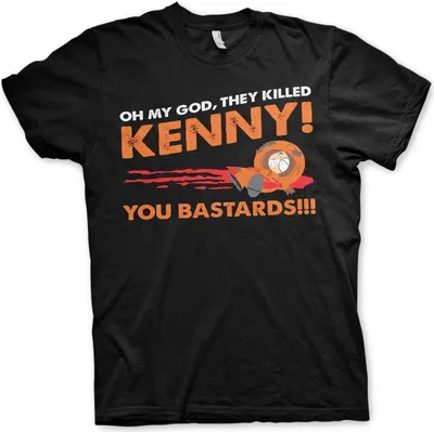 Productafbeelding van South Park T-shirt - They Killed Kenny (zwart), maat L