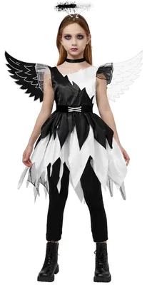 Immagine prodotto di Costume per bambina - Angelo e diavolo - Set per bambini - Per feste di Halloween