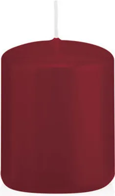 Produktbild von Stumpenkerzen Bordeaux 60 x Ø 48 mm, 24 Stück