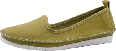 Produktbild von Andrea Conti Damen Mokassins Leder Ballerina casual bequem kombistark 0027449, Größe:40 EU, Farbe:Grün