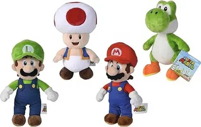 Produktbild von Super Mario Bros assorted Plüschfigur 20cm