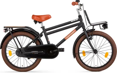 Produktbild von SuperSuper Cooper Bamboo Kinderfahrrad - 20 Zoll - Mattschwarz