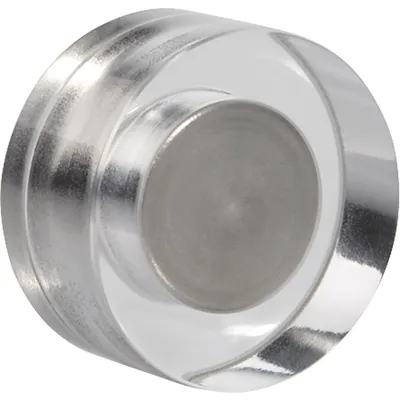 Produktbild von magnetoplan ® Magnet 20mm 4,8kg transparent 4 St./Pack.