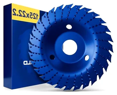 Produktbild von Raspelscheibe 125 Cut & Rasp - Flexscheibe für Holz 125mm, Frässcheibe für Winkelschleifer
