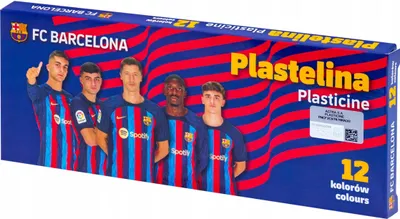 Image de Plasticine 12 couleurs FC Barcelona Astra