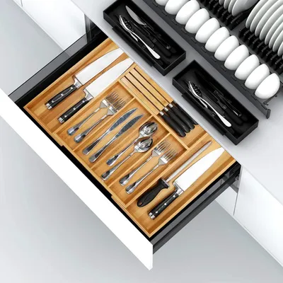 Produktbild von Küchenutensilien Schubladenorganisator - Aufbewahrungsbox für die Küche – Schubladen-Organizer