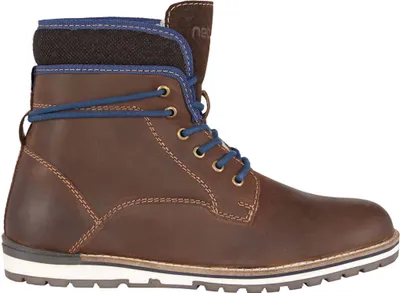Produktbild von Nebulus Leder Winterstiefel RANGER Herren mit Wolle, warme Stiefel mit Wolle , Lederstiefel , P2901 - Herren, dunkelbraun, 41