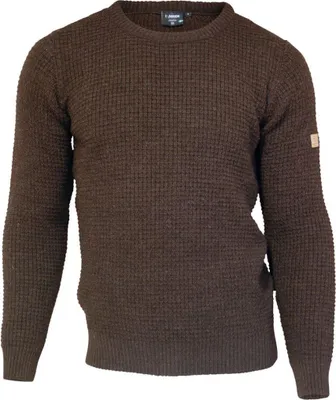 Produktbild von Ivanhoe Pullover NLS Petal Coffee Bean Herren-100% reine ungefärbte Wolle