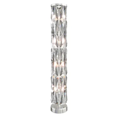 Immagine prodotto di Lampada da terra, acciaio inox, cromo, H 126,5 cm