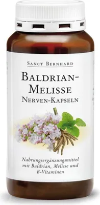 Produktbild von Sanct Bernhard Baldrian-Melisse Nerven-Kapseln - 240 Kapseln