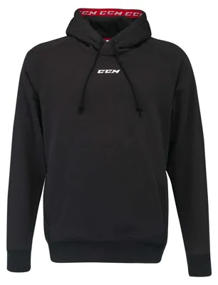 Produktbild von CCM TEAM PULLOVER HOODIE SR, Größe:M, Farbe:Black