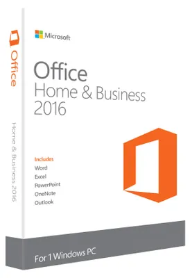 Produktbild von Microsoft Office Home and Business 2016 - Box-Pack