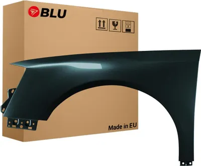 Immagine prodotto di BLU Parafango compatibile con VW Volkswagen Passat B6 LC5F Sinistra Blau GraphitBlau | 2005-2010 | Anteriore | Verniciato | Pronto per il montaggio | Zincato