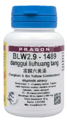 Productafbeelding van BLW2.9 - Danggui Liuhuang Tang - tabletten/tabletten van PRAGON