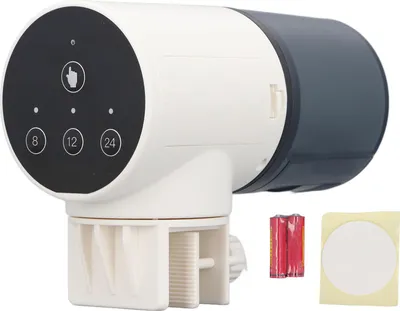 Obrázek produktu pro Automatická krmítka pro ryby s velkou kapacitou Tichý inteligentní časovač Dávkovač krmiva pro nádrž tři rychlosti