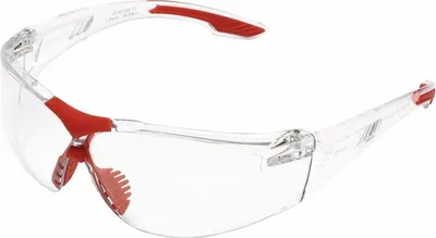 Immagine prodotto di Honeywell AIDC 1035641 Occhiali di sicurezza trasparenti, rossi (1035641)