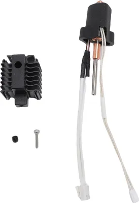 Obrázek produktu pro Sada hotendů pro 3D tiskárny, vhodná pro Ender-3 V3 Plus Keramická náhrada hotendu extruderu, vysoký průtok, hliníkový chladič, tryska 0,2 mm