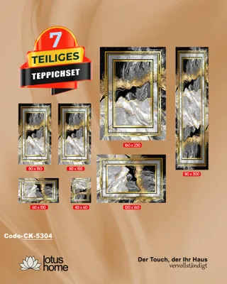 Produktbild von 7-teiliges Teppich-Set CK 5304
