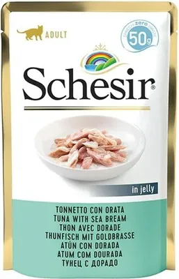 Obrázok produktu pre Schesir Thunfisch mit Goldbrasse 50 gx30