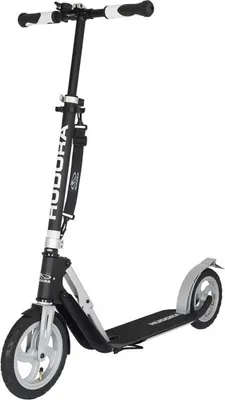 Produktbild von HUDORA BigWheel® Air 230 - Klappbar & Höhenverstellbar - Tretroller mit Tragegurt für Jugendliche & Erwachsene - bis zu 120kg - Cityroller