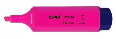 Produktbild von Toma Neon-Textmarker Rosa – Set mit 10 Stück