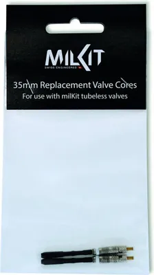 Produktbild von milKit Ventileinsatz 35 mm - 2 Stück Ersatz für Tubeless-Ventile