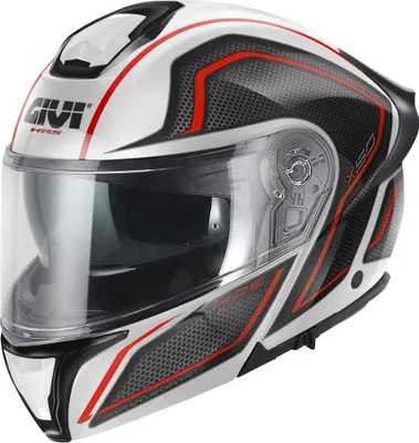 Zdjęcie produktu dla Kask modułowy GIVI X50 Hologram Biały Czarny Czerwony Rozmiar XXL