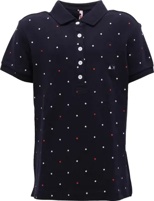 Immagine prodotto di 8266V polo bimba SUN 68 Cotone blue polo-shirt girl kid
