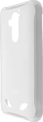 Produktbild von caseroxx Schutz-Hülle TPU-Hülle kompatibel mit Volla Phone X, Gummi Handy Tasche weiß-transparent