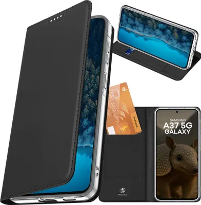 Produktbild von Handyhülle mit Klappe für Galaxy A37 5G, Dux Ducis Skin Pro, Schwarz