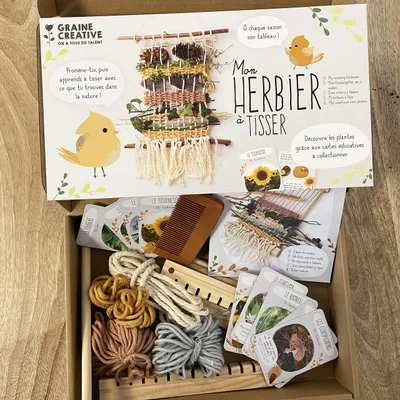 Image de DIY - Mon herbier à tisser