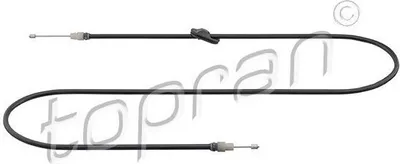 Produktbild von TOPRAN Handbremsseil 631 759 vorne passend für MERCEDES-BENZ GLK (X204)