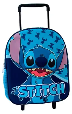 Obrázok produktu pre Detský kufrík na kolieskach s motívom Lilo a Stitch od Disney, 32 cm