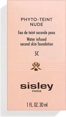 Immagine prodotto di Sisley Phyto Teint Nude Fondotinta Seconda Pelle Infuso d'Acqua 5C Dorato 30ml