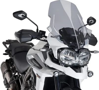 Immagine prodotto di Cupolino PUIG touring fumè chiaro omologato ABE per Triumph