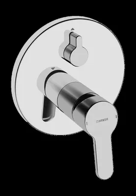 Produktbild von Hansa Fertigmontageset HANSAPRIMO für Einhand-Wannen-Batterie mit Sicherungseinrichtung verchromt