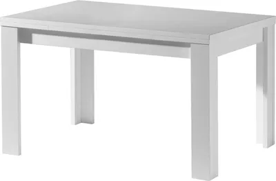 Produktbild von Esstisch - Weiß matt - 120 x 80 cm - ausziehbar