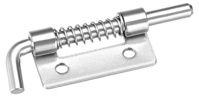 Image de Cylindre de serrure Federriegel (2,2 pouces, droite), en acier inoxydable 304, pour portes de placard