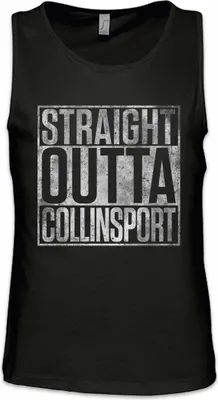 Produktbild von Urban Backwoods Straight Outta Collinsport, Ärmelloses T-Shirt, Farbe: Schwarz, Größe: 3XL