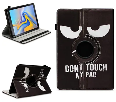 Produktbild von Tablet Hülle für Samsung Galaxy Tab A 10.5 2018 Tasche Schutzhülle 360° DrehbarFarben:Motiv 5