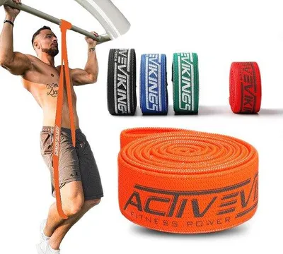 Produktbild von Famanu Fitnessbanden für Krafttraining - 5 Variationen in verschiedenen Stärken