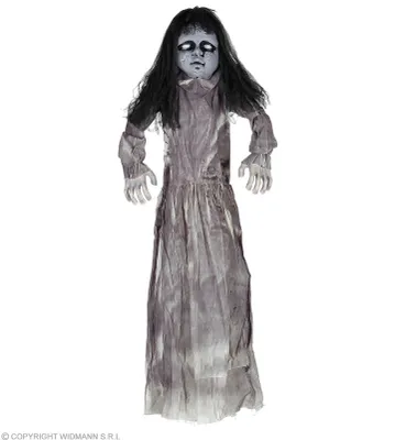 Obrázek produktu pro "Zabijácká panenka" světlo a zvuk 122 cm | Halloween dekorace
