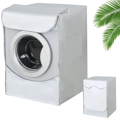 Obrázek produktu pro TRANKIELO® - Voděodolný kryt na pračku se zipem – odolný vůči UV záření, prachotěsný, velikost XL (60 × 65 × 85 cm)