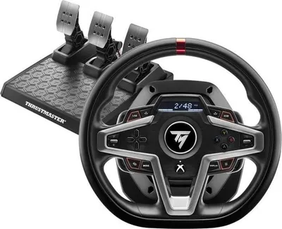 Immagine prodotto di Volante da corsa Thrustmaster T248, pedali magnetici T3PM, Hybrid Force Feedback, Xbox Series X/S, Xbox One, PC