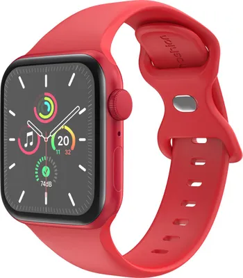 Productafbeelding van imoshion Siliconen⁺ bandje voor de Apple Watch | 44/45/46/49 mm - Maat M/L - Rose