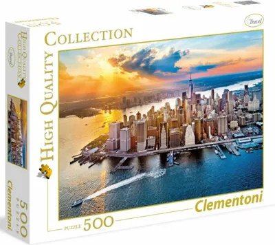 Zdjęcie produktu dla Clementoni Puzzle 500 New York 35038