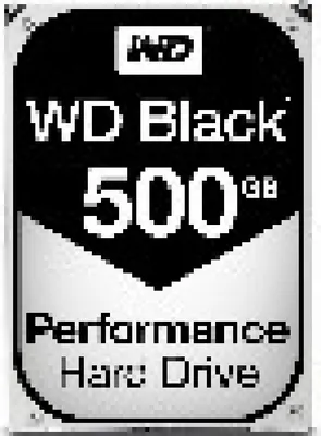 Obrázek produktu pro Western Digital Black, 500 GB, 7200 ot/min, 64 MB, 3.5", Serial ATA III