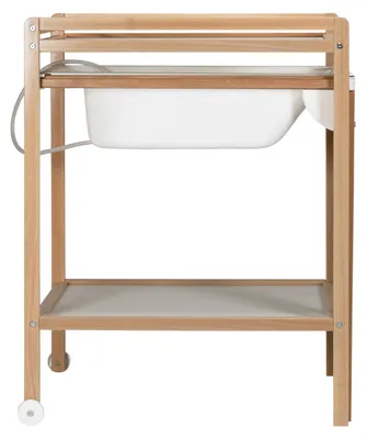 Produktbild von Babypark Exklusiv Wickeltisch Inklusive Badewanne - Natur