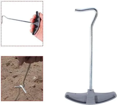 Zeltstecker Entferner, Erdhaken Entferner für Zelt und Markise, Ideal für Camping und Outdoor-Aktivitäten