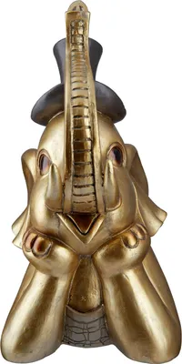 Produktbild von GILDE Dekofigur Elefant Maroni H. 29 cm,37715
